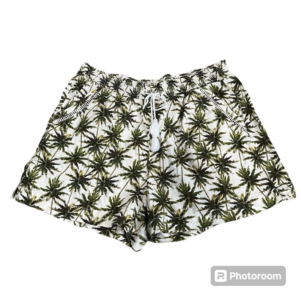Briggs size XL women’s palm tree leisure shorts